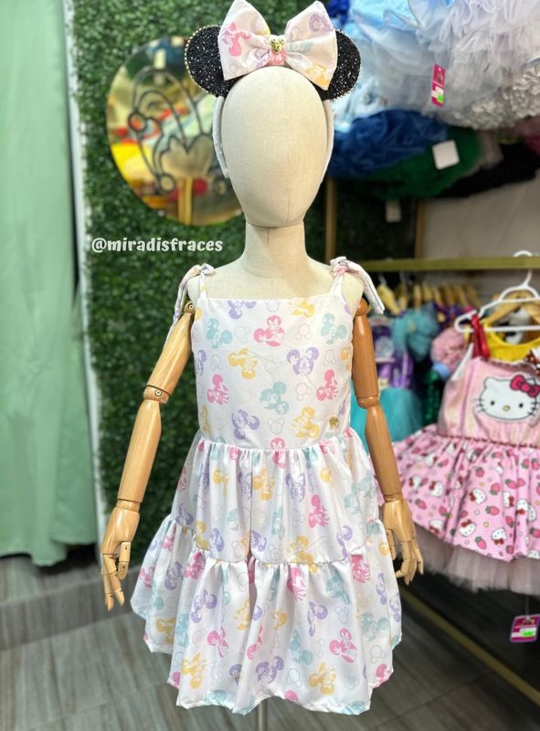 Vestido Stella Minnie Pastel