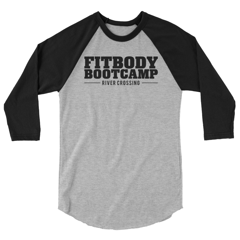 Unisex 3/4 Length Baseball Tee