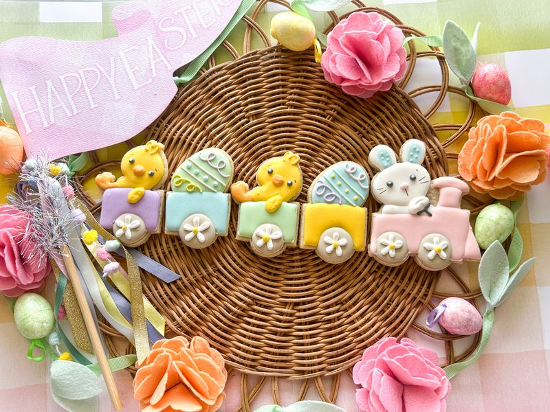 Easter Train 5 Piece Set Easter Train 5 Piece Set
