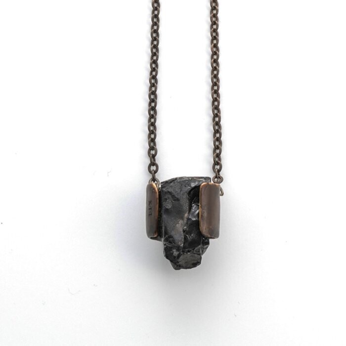 SHUNGITE PENDENT OXY