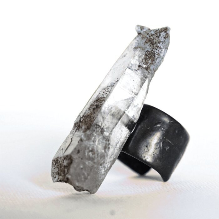HYALINE QUARTZ RING OXY