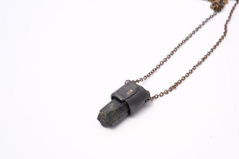 BLACK TOURMALINE BALANCE NECKLACE