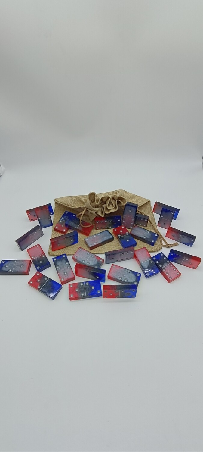 jeux de domino en résine époxy