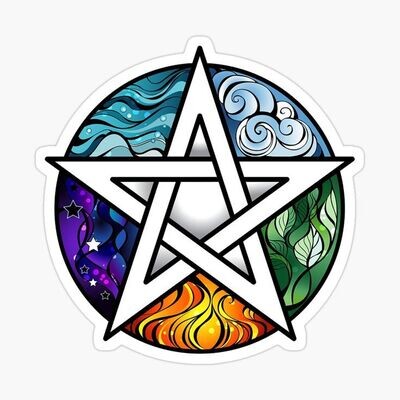 Il Pentagramma Elementale e il Cerchio Magico