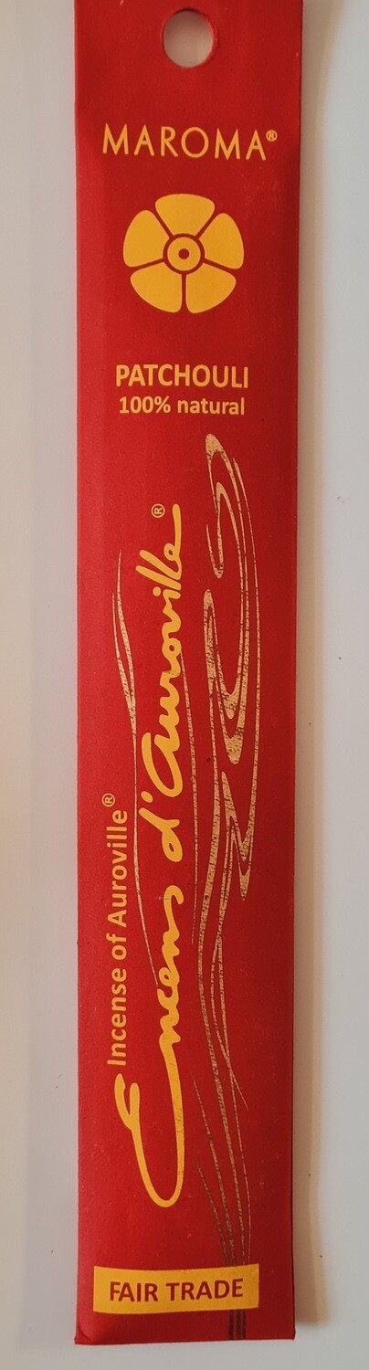 Incenso d'Auroville Patchouli - Maroma