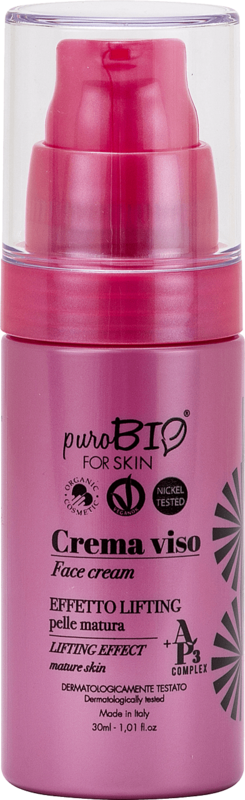 Crema Viso effetto Lifting AP3Complex pelle matura– PuroBio