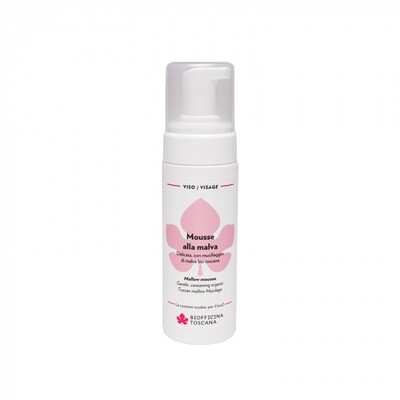 Mousse Detergente alla Malva - Biofficina Toscana