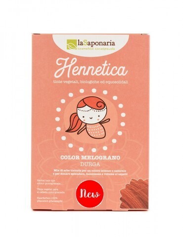 Tinta Vegetale Melograno Durga - Hennetica La Saponaria
