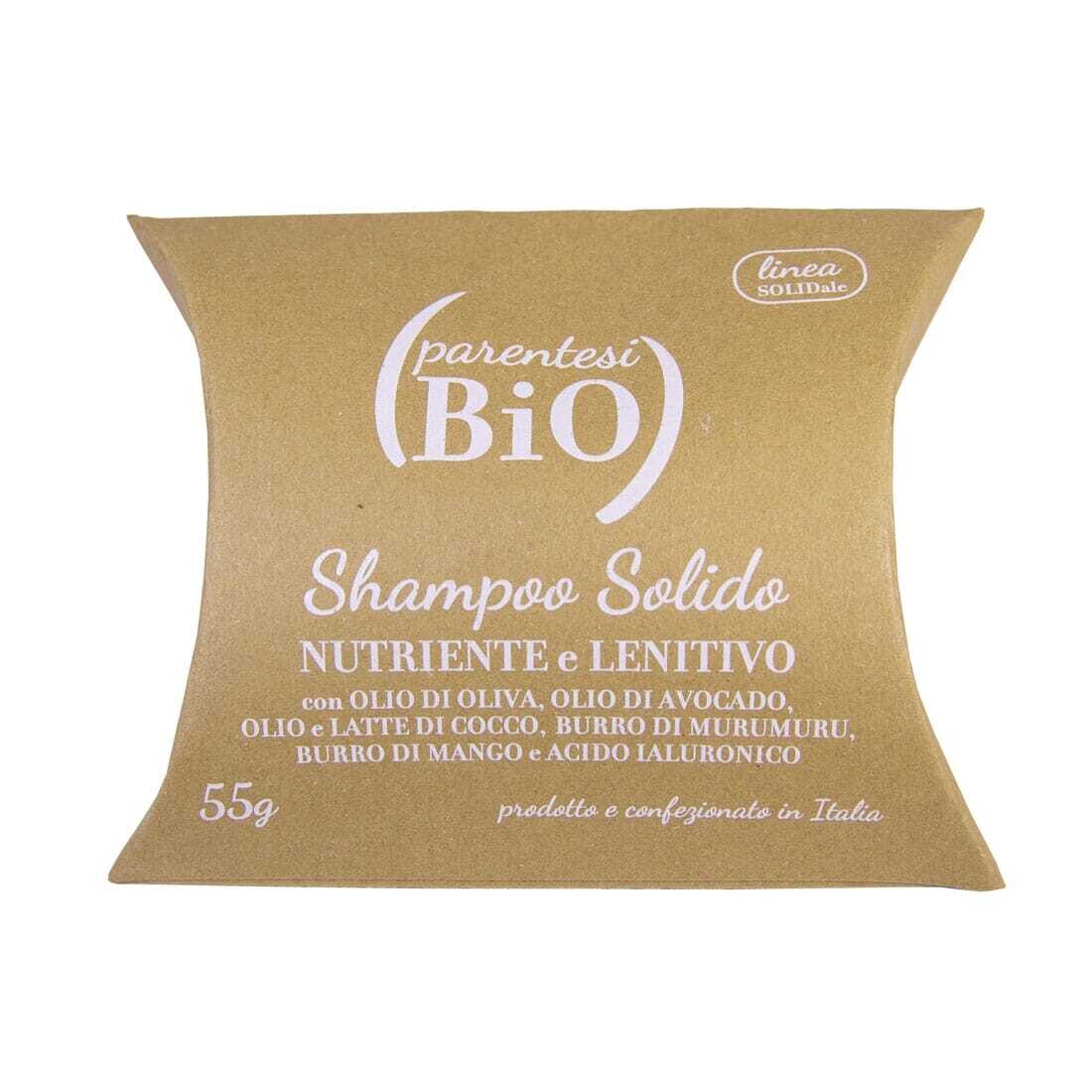 Shampoo Solido Nutriente e Lenitivo - ParentesiBio