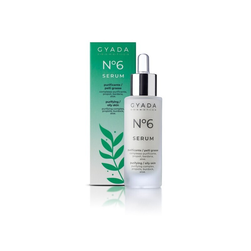 Siero Viso N. 6 Purificante / Pelli Grasse - Gyada Cosmetics