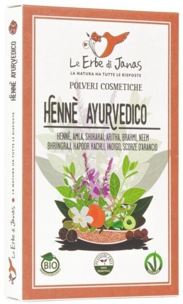 Hennè Ayurvedico - Le Erbe di Janas