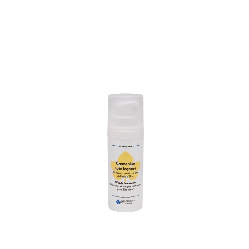 Crema Viso Uomo Note Legnose - Biofficina Toscana