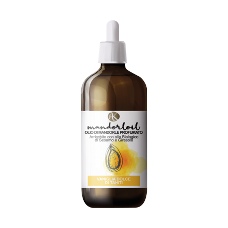 Olio di Mandorle profumato Vaniglia dolce di Thaiti Mandorloil - Alkemilla