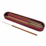 Bastoncini Aromaterapici in Box di Legno con portaincenso integrato Chakra