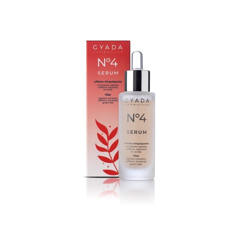 Siero Viso N. 4 Effetto Rimpolpante - Gyada Cosmetics