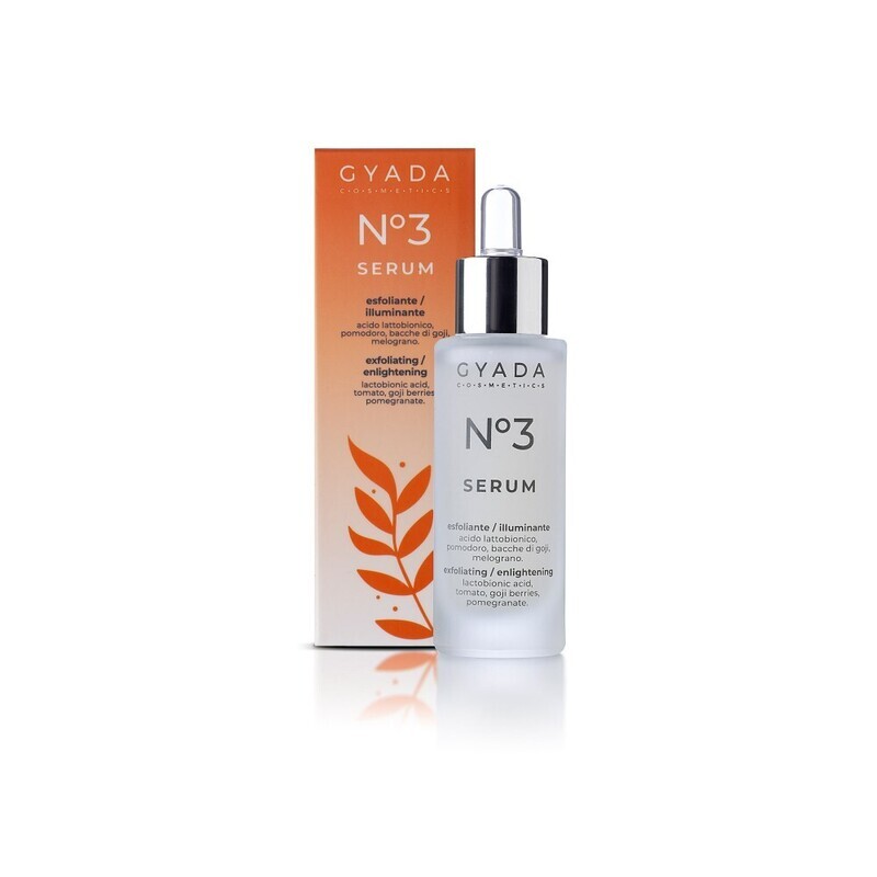 Siero Viso N. 3 Esfoliante / Illuminante - Gyada Cosmetics