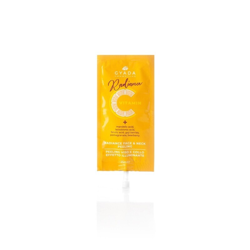 Peeling Illuminante Viso e Collo Radiance - Vitamin C - Gyada Cosmetics