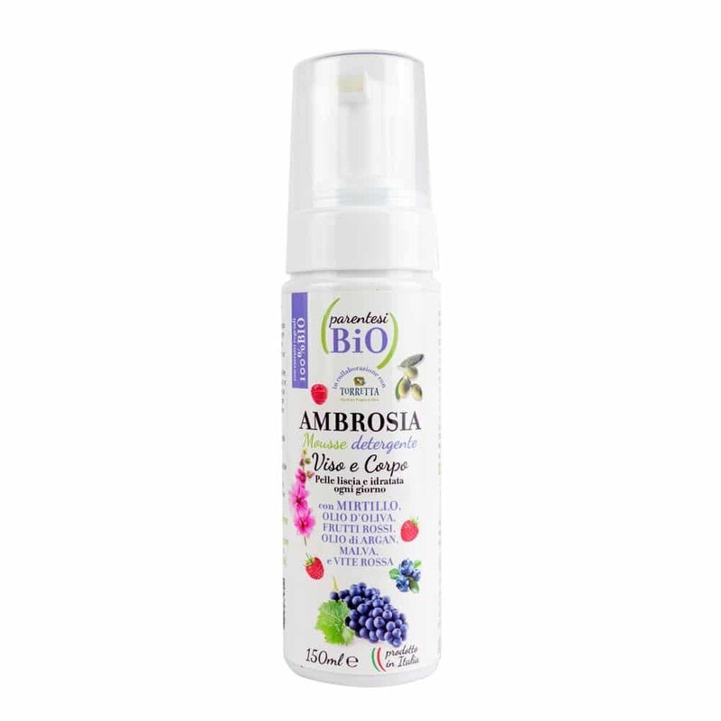 Mousse Detergente Viso Ambrosia - ParentesiBio Mousse Detergente Viso Ambrosia - ParentesiBio