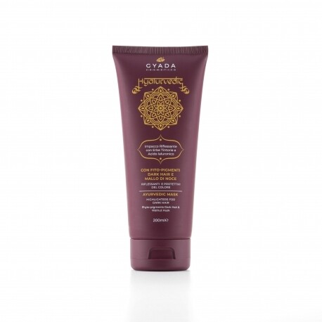 Impacco Capelli Riflessante Castano Hyalurvedic - Gyada Cosmetics