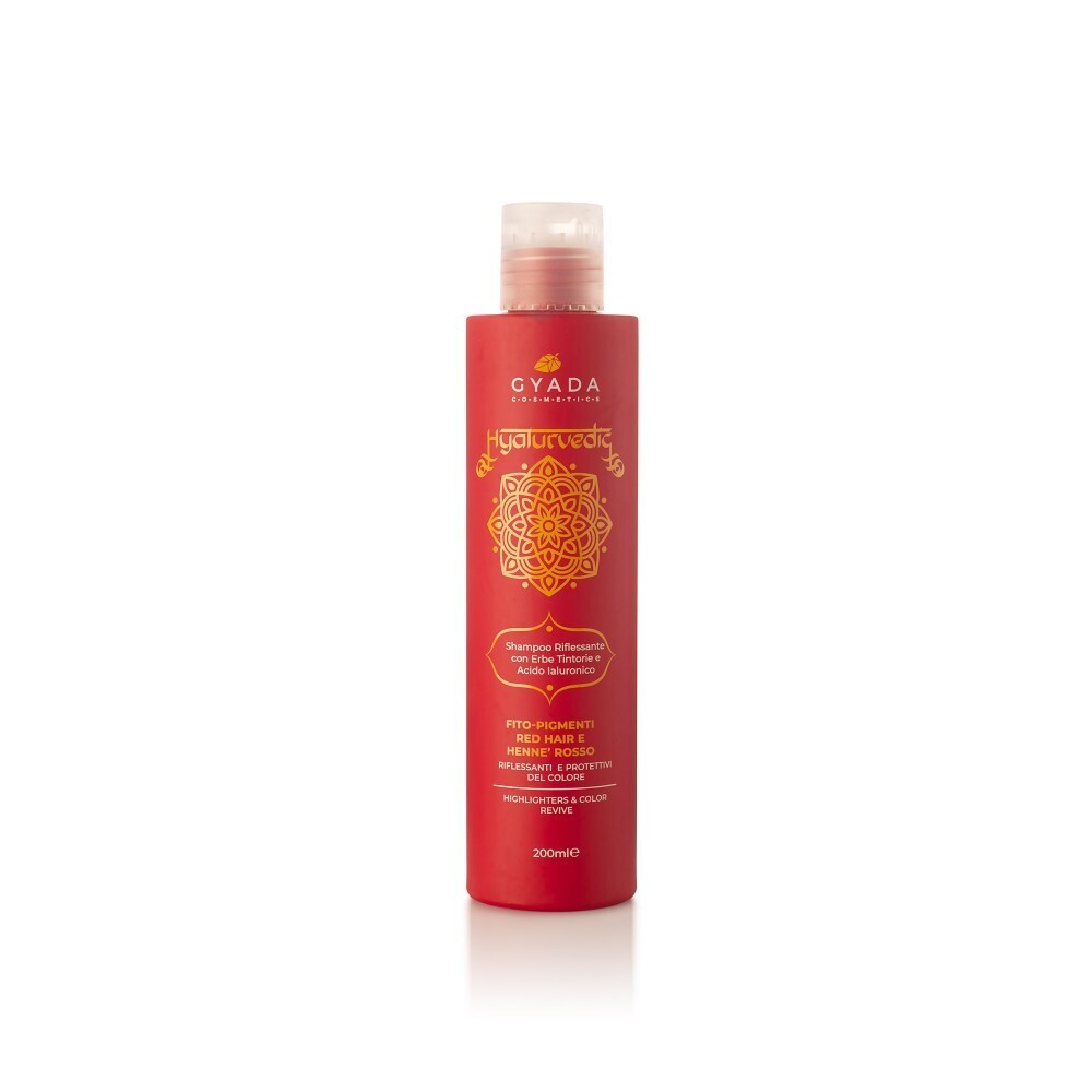 Shampoo Riflessante Rosso - Hyalurvedic - Gyada Cosmetics