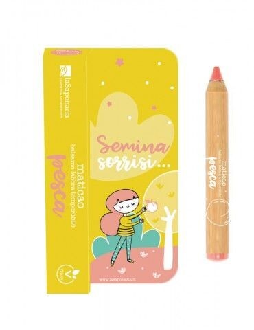 Balsamo Labbra Temperabile - Maticao Pesca - La Saponaria