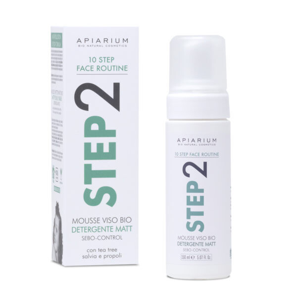 Mousse Detergente Viso Sebo-Control - Step 2 - Apiarium