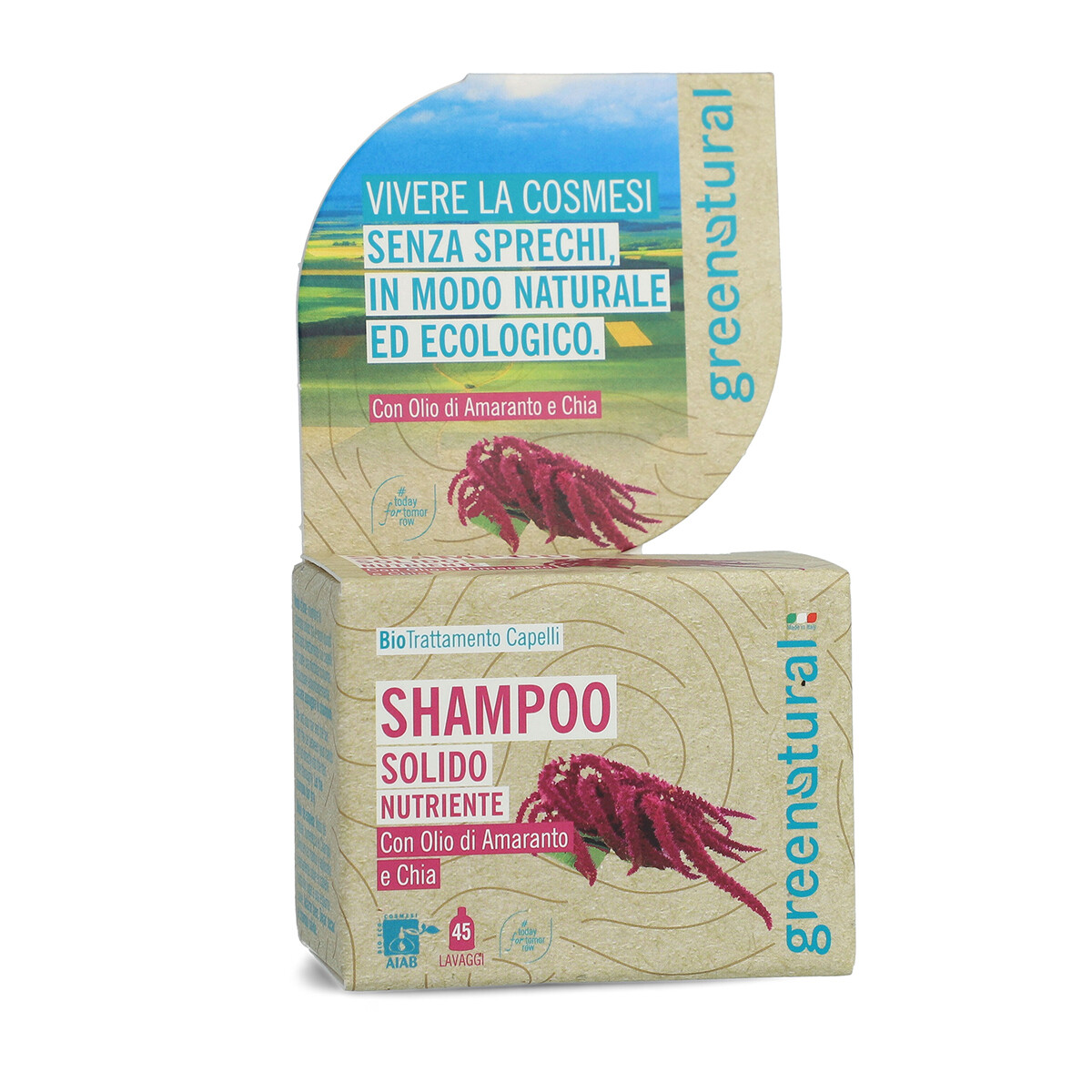 Shampoo Solido Nutriente - GreeNatural
