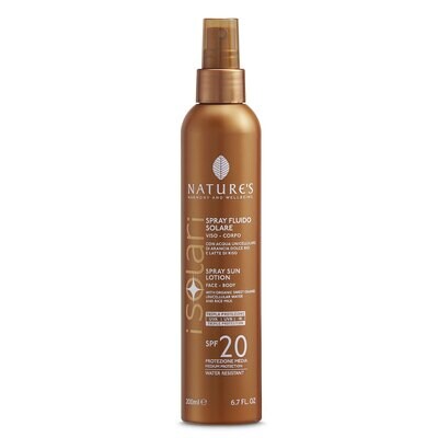 Solare Spray Fluido SPF20 - Nature's