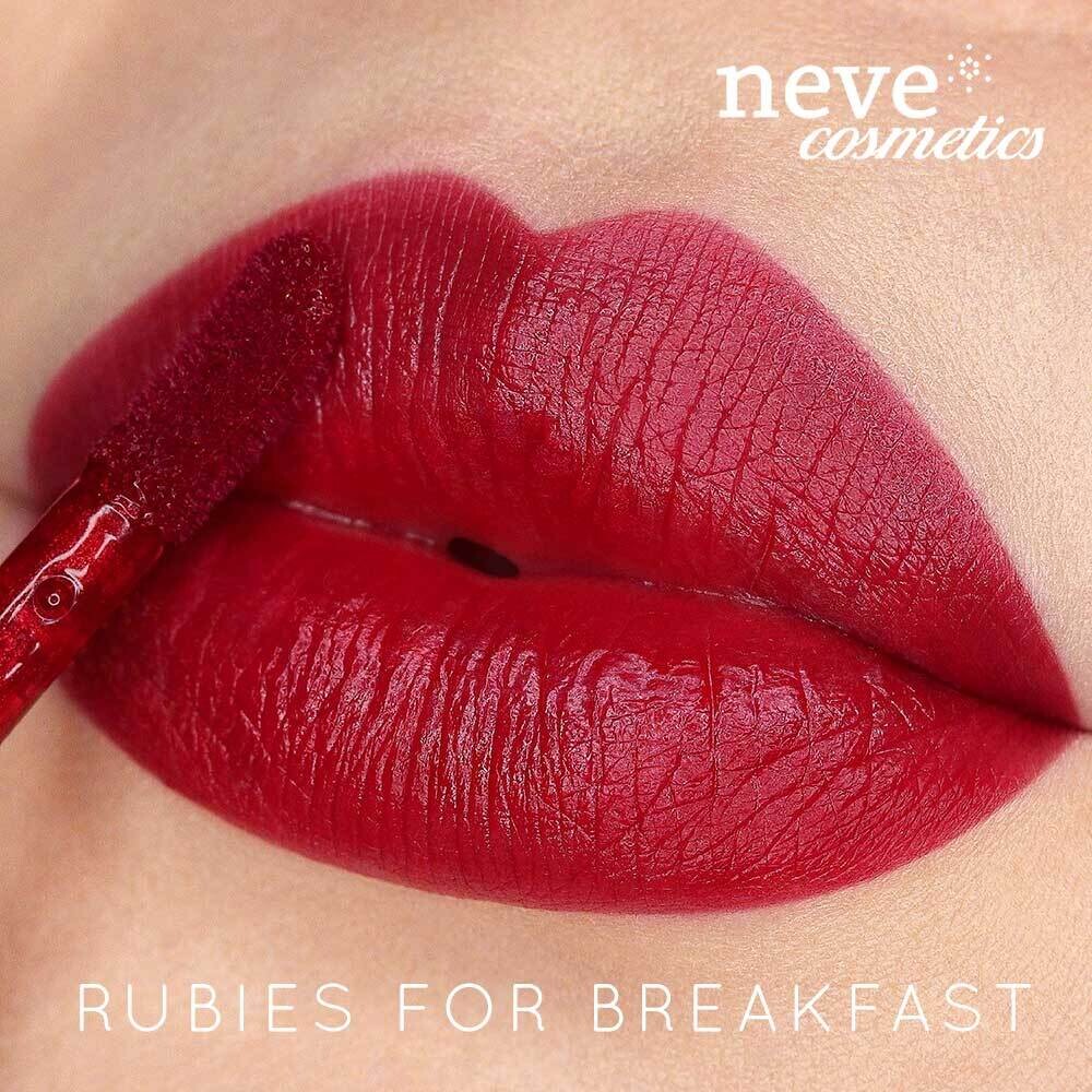 Tinta Labbra Rosso "Rubies for Breakfast" - Ruby Juice - Neve Cosmetics