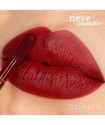 Tinta Labbra Rosso Mattone "Tomato" - Ruby Juice - Neve Cosmetics