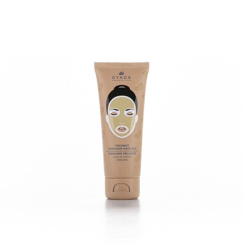 Gommage Viso 2in1 Coconut - Gyada Cosmetics