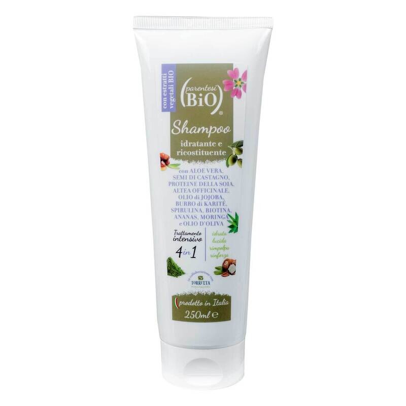 Shampoo Idratante e Ricostituente - Parentesibio