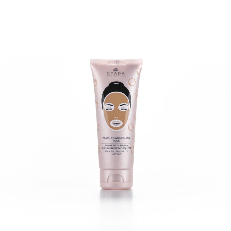 Maschera Viso - Polvere di Perla _Pelli sensibili - Gyada Cosmetics