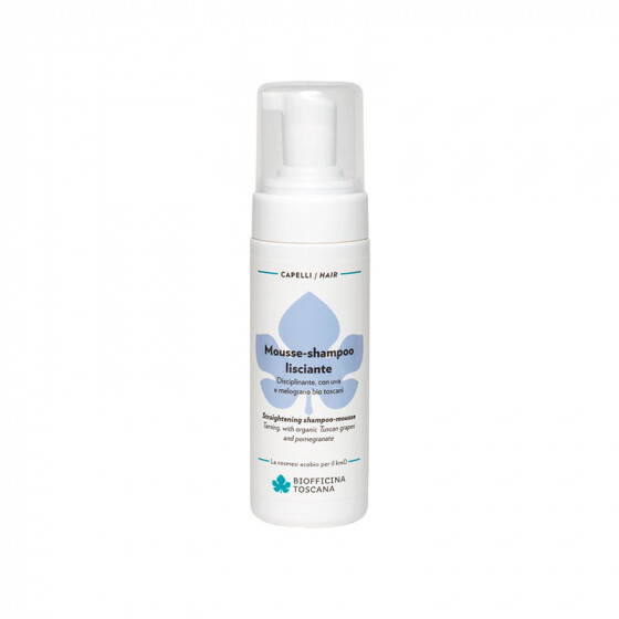 Mousse-shampoo lisciante - Biofficina Toscana
