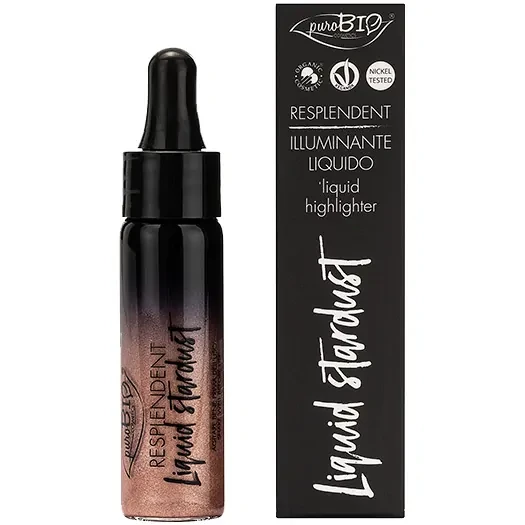 Illuminante Resplendent Liquid Stardust 02 - Oro Rosa- PuroBio
