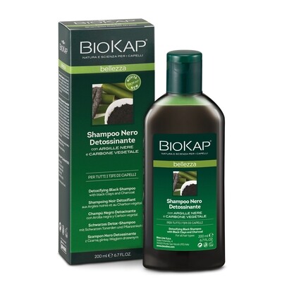 Shampoo Nero Detossinante - BioKap