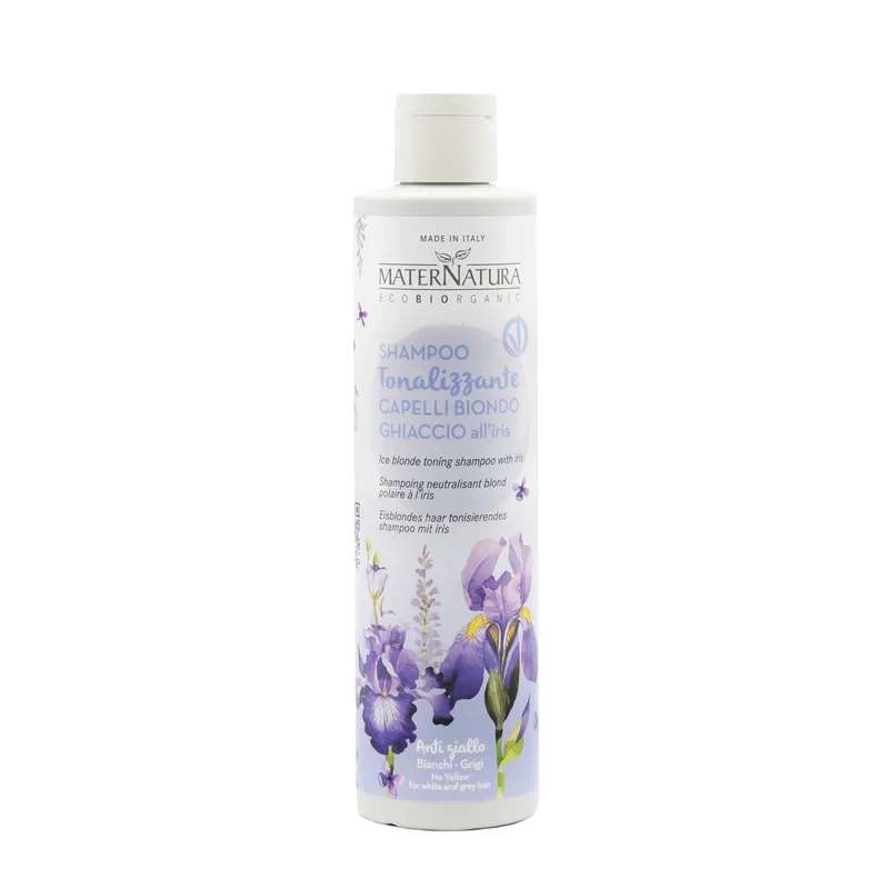 Shampoo Tonalizzante capelli Biondo Ghiaccio - Maternatura