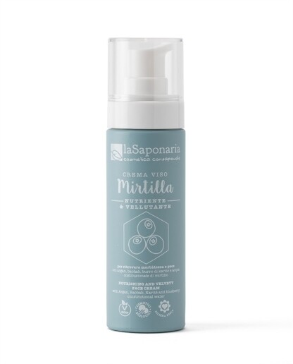 Crema Viso Nutriente Mirtilla - La Saponaria