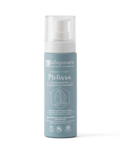 Crema Viso Idratante Melissa - La Saponaria