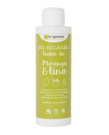 Balsamo Leave-in Moringa&Lino- La Saponaria