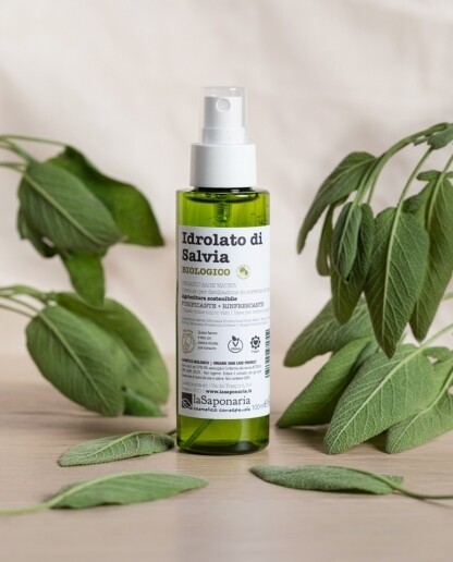Idrolato di Salvia Bio - La Saponaria