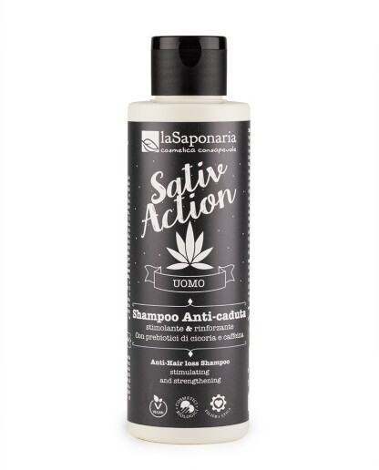 Shampoo Anticaduta Uomo SativAction - La Saponaria