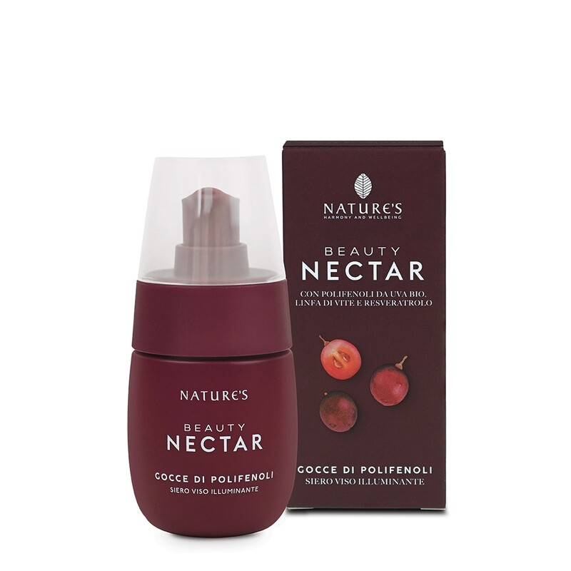 Siero Viso Illuminante Gocce di Polifenoli - Beauty Nectar - Nature's