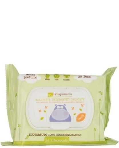 Salviette Detergenti Delicate Baby - La Saponaria