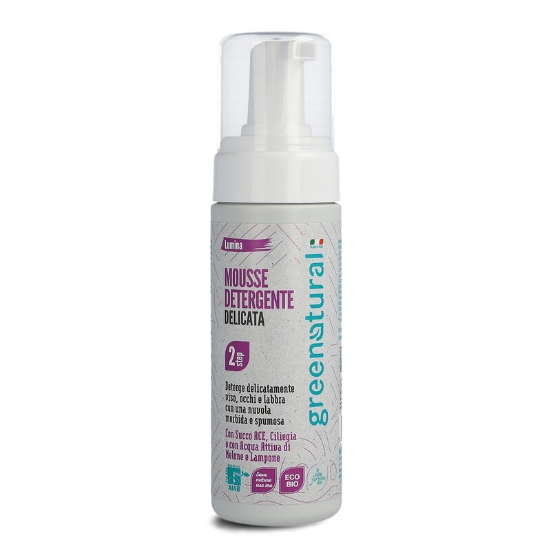 Mousse Detergente Delicata Lumina - GreeNatural