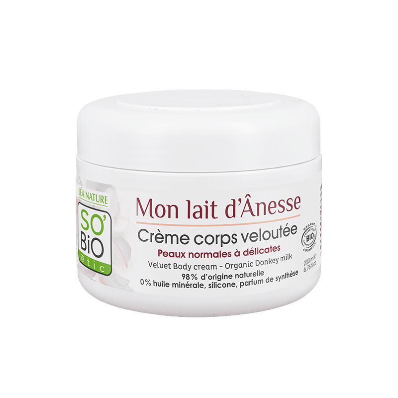 Crema Vellutata Nutriente Corpo - Latte d'Asina - So'Bio étic