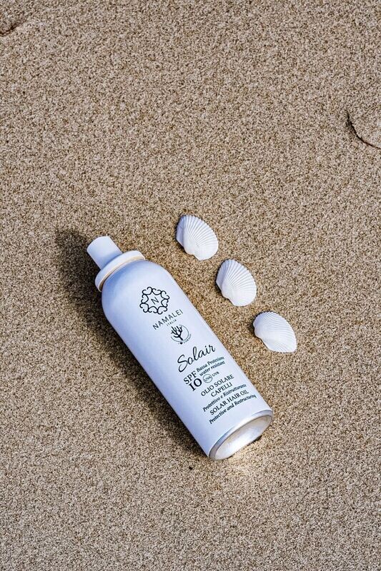 Olio Solare Capelli Protettivo e Ristrutturante SPF 10 - Namalei Olio Solare Capelli Protettivo e Ristrutturante SPF 10 - Namalei
