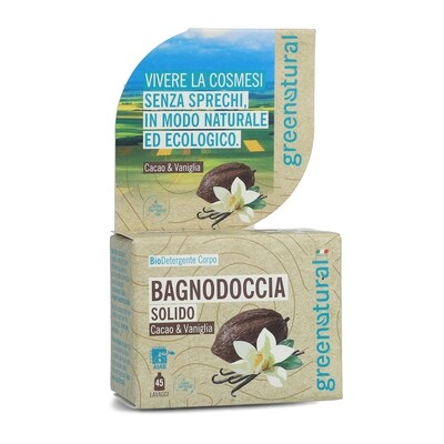 Bagnodoccia Solido Cacao&Vaniglia - GreeNatural