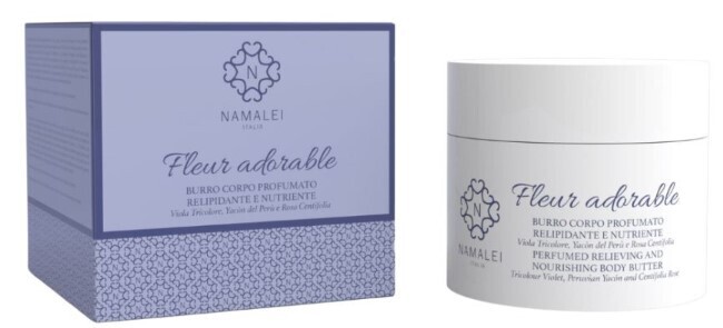 Burro Corpo Profumato Relipidante e Nutriente - Fleur Adorable - Namalei