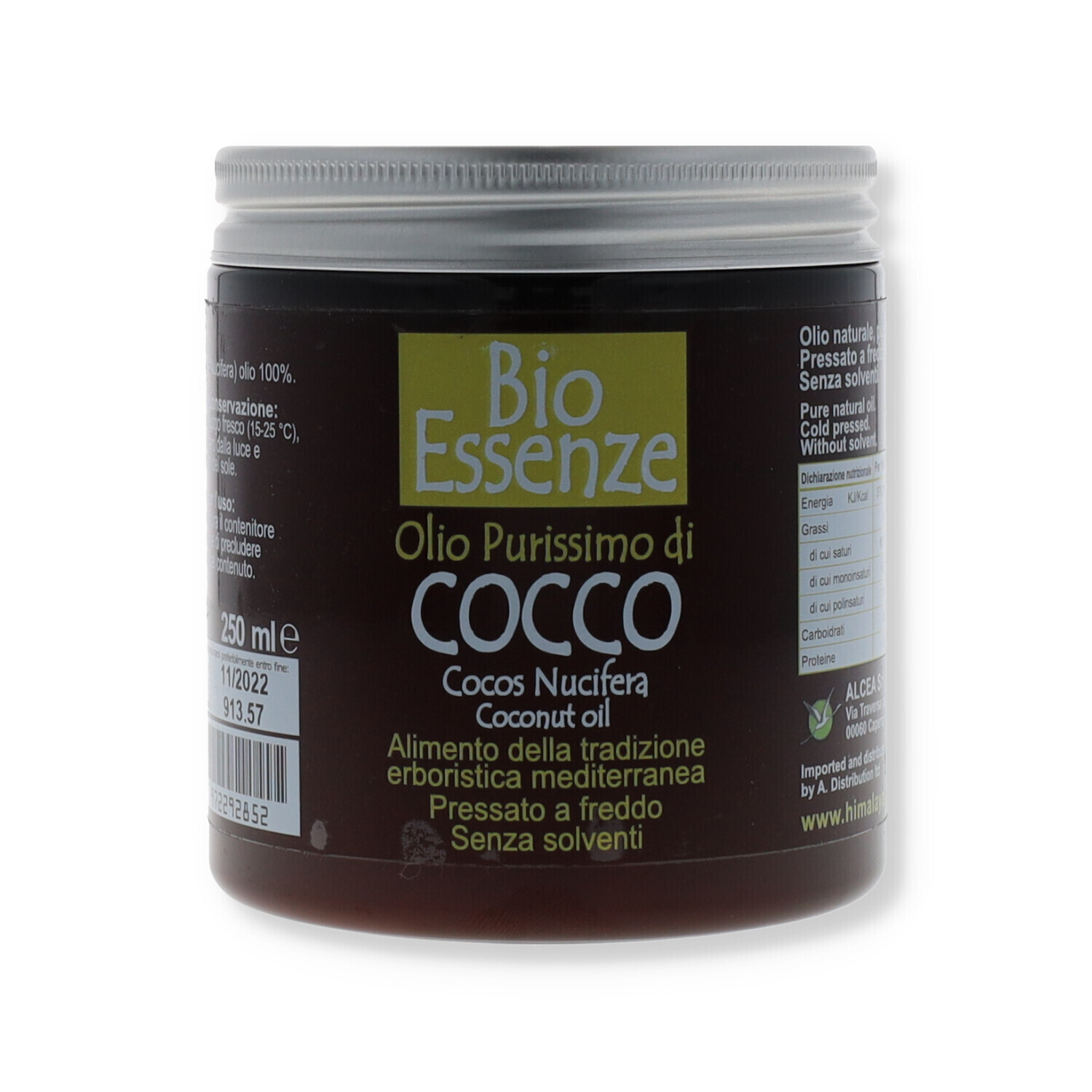 Olio Purissimo di Cocco - BioEssenze